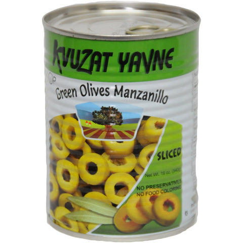 Green Sliced Olive Rings 24/19 oz