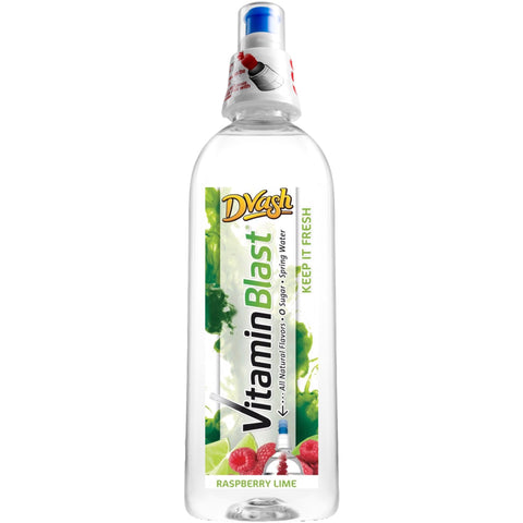 Dvash Vitamin Blast - Raspberry Lime - 12/16.9 oz.