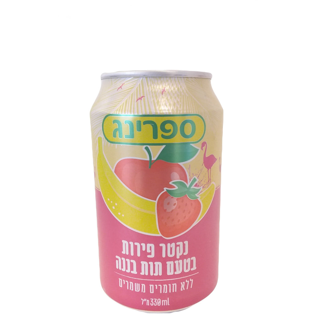 Spring Can - Fruit Drink - Strawberry-Banana 24/330ml